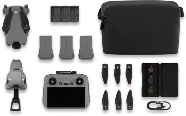 DJI Mini 5 Pro Fly More Combo, DJI RC 2, 1-Inch CMOS, Omnidirectional Obstacle Sensing, ActiveTrack 360°, 225° Gimbal Rotation,